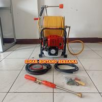 Gambar MESIN SPRAYER PORTABLE 4 TAK KOMPLIT SELANG 100 METER + 2 STIK SEMPROT KABUT - 50 Meter dari Sinar Bintang Bersama undefined 2 Tokopedia