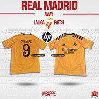 Gambar TERLARIS ( READY STOK ) JERSEY VERSI #MBAPPE #9 BAJU BOLA PRIA REAL MADRID HOME / AWAY / 3RD 2024 / 2025 #MBAPPE #9 #SPONSOR NEW GRADE ORI - IMPORT MURAH - Home Polos + HP, S dari Rapstroreid undefined 4 Tokopedia