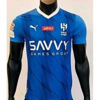 Gambar READY (PLAYER ISSUE PI) JERSEY BOLA AL HILAL HOME NEW 2023-2024 23 24 IMPORT SALE - Jersey Saja, L dari Rapstroreid undefined 1 Tokopedia