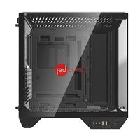 Gambar DARKFLASH DY470 ATX PC Case [NO FAN] - CASING PC - Hitam dari Redcomp undefined 3 Tokopedia