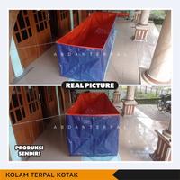 Gambar Kolam Terpal ikan A20 korea 100x300x80/300x100x80/1x3x0,8/3x1x0,8 - A15, Terpal saja dari Abdan Terpal undefined 2 Tokopedia