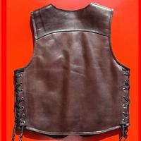 Gambar Vest Rompi Kulit Import Coklat Polos - XS dari IB Merchandise undefined 2 Tokopedia