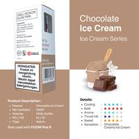 Gambar Liquid Ice Cream Series Foom - Chocolate Ice Cream 30 mL dari FOOM Official Store Cimahi undefined 2 Tokopedia