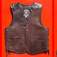 Gambar Vest Rompi Kulit Import Coklat Polos - XS dari IB Merchandise undefined 1 Tokopedia