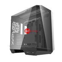 Gambar DARKFLASH DY470 ATX PC Case [NO FAN] - CASING PC - Hitam dari Redcomp undefined 1 Tokopedia