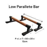Gambar Felon | Low Parallettes Push Up Bar for Calisthenic dari Brownwood Calisthenics undefined 5 Tokopedia