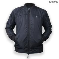Gambar Jaket Motor Bomber Pria Tebal Windproof Tomz Series - Hitam, M dari Elmour Original Shop undefined 1 Tokopedia
