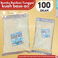 Gambar 100gr BUMBU TUNGGAL BASO ACI racikan untuk boci instan dari gaiagarut undefined 1 Tokopedia