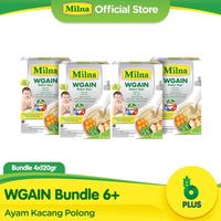 Gambar Bundle 4 Milna Wgain 6+ Ayam Bayam / Ayam Kacang Polong / Mix Variant - Ayam Bayam dari babyju undefined 3 Tokopedia