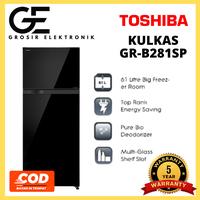 Gambar Kulkas 2 Pintu Toshiba Kapasitas Total 233 Liter GR-B28ISP dari GE Elektronik 2 undefined 1 Tokopedia