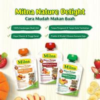 Gambar Milna Nature Delight Apple Banana Straberry 80G (6 Pack) dari babyju undefined 4 Tokopedia