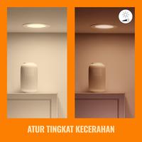 Gambar [PROMO] WiZ Lampu Smart LED Downlight 17W WiFi Tunable White - Ceiling Plafon Panel dari WiZ Lighting Official Shop undefined 5 Tokopedia