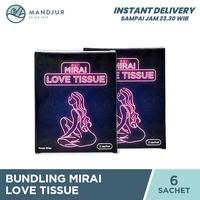 Gambar Mirai Love Tissue Bundling 2 Box Isi 6 Sachet dari Apotekmandjurofficial undefined 1 Tokopedia