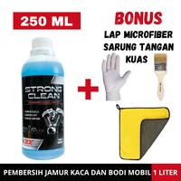 Gambar STRONG CLEAN Pembersih jamur kaca / Pembersih mesin dan kerak body mobil, formula owner : GARASI RESMI 250 ML 500 ML 1 LITER - 250 ML  dari KING AUTODETAILING undefined 3 Tokopedia
