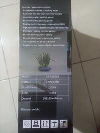 Gambar Kompor Listrik Onyx Light Stove SA-010506 dari Gideon Cool undefined 4 Tokopedia