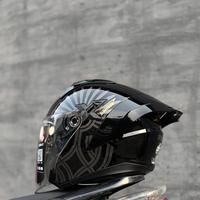 Gambar HELM JPX NOVA X V2.0 BLACK N9 NUSANTARA IKN, PAKET SPOILER, DOBLE VISOR, SLOT INTERCOM, ORIGINAL Motorcycle - PAKET SPOILER, M dari KA&KA HELMET undefined 1 Tokopedia
