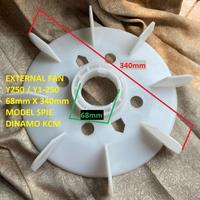 Gambar Y250 tipe Y1 - Kipas Dinamo - Kipas Motor - Kipas Pendingin - External Fan - Y1 250 as 68mm elektro motor dinamo dari DINAMO KCM Shop undefined 1 Tokopedia