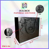 Gambar Paper Bag Hadiah Jumbo / Premium Gift Bag / Tas Kado Jinjing / PB13 - 26X12X40cm dari HoloPackaging undefined 5 Tokopedia