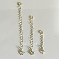 Gambar Chain Extention Silver / Rantai extender Sterling Silver 925 / Rantai sambungan gelang kalung 7 cm dari Bali-Jewel undefined 3 Tokopedia