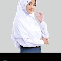 Gambar KERUDUNG RABBANI PALISADE 2 putih S Sekolah Simple Muslim dari gibranshop123_NEW undefined 3 Tokopedia