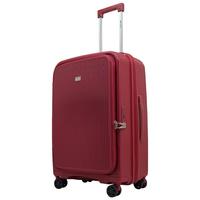 Gambar Tas Koper President PPZ1503 Koper Large 28 Inch Hardcase Frontload - Dark Red dari bandarkoper undefined 2 Tokopedia