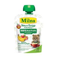 Gambar Milna Nature Delight Apple Banana Straberry 80G (6 Pack) dari babyju undefined 3 Tokopedia