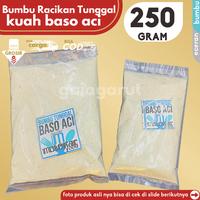 Gambar BUMBU TUNGGAL BASO ACI 250gr racikan kemasan pouch BISA GROSIR by GAIA dari gaiagarut undefined 1 Tokopedia