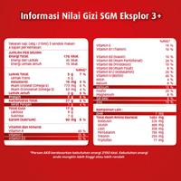 Gambar SGM Eksplor 3 + IronC Susu Bubuk Pertumbuhan Anak Rasa Madu - 900 gr dari Sunco Shop undefined 2 Tokopedia