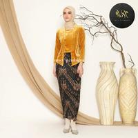 Gambar KEBAYA BLUDRU TEBAL HALUS PREMIUM LENGAN PANJANG KEBAYA POLOS WARNA KEBAYA MODERN ROK PLISKET PREMIUM TEBAL - Merah, Atasan + Rok dari MSA FASHION undefined 1 Tokopedia