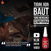 Gambar Promo / Lem Baut Loctite 271 Threadlocker 10Ml Mengunci Ikatan Baut Dan Mur Non Cod dari Awan ShopID undefined 2 Tokopedia