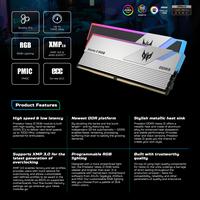 Gambar PREDATOR VESTA II DDR5 6600 MHz RGB U-DIMM [Desktop RAM] - Silver, 32GB KIT dari BIWIN Indonesia undefined 4 Tokopedia