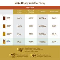 Gambar Bundling Natural Sore Throat Relief Watu Honey with Turmeric dari The Talasi undefined 5 Tokopedia