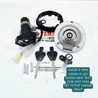 Gambar KUNCI KONTAK VIXION R NEW LED VIXION NEW 2017 2018 2019 2020 SET TUTUP TANGKI BAUT KUNCI JOK YAMAHA BK8 3C1 ASSY dari VanMotor undefined 2 Tokopedia