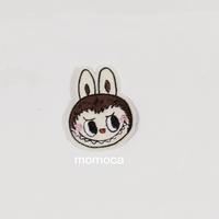 Gambar back Patch premium sticker bordir kepala labubu macaron monster tempel jahit dari momoca official undefined 2 Tokopedia