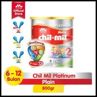 Gambar Stok Baru Susu Chilmil Platinum 800Gr Chil*Mil Tahap 2 6-12 Bulan 800 Gram Terlaris|Best Seller - 2 Kaleng dari hernanhore undefined 2 Tokopedia