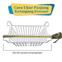 Gambar Keranjang freezer termurah 42 cm bonus sekat dari izul wire basket spesialis undefined 4 Tokopedia