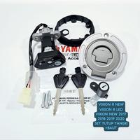 Gambar KUNCI KONTAK VIXION R NEW LED VIXION NEW 2017 2018 2019 2020 SET TUTUP TANGKI BAUT KUNCI JOK YAMAHA BK8 3C1 ASSY dari VanMotor undefined 3 Tokopedia