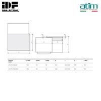 Gambar Meja Sliding  wood ATIM Flap Sliding snack counter dari Indofitting Lestari undefined 4 Tokopedia
