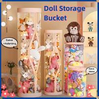 Gambar Ember Penyimpanan Boneka/Penyimpanan Mainan Anak-anak - 5pcs Lampu dari air dan kayu undefined 1 Tokopedia