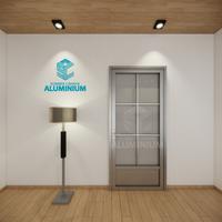 Gambar [Kargo] Pintu Kaca Tipe P109 List Ornamen Lawang Rumah Aluminium Fullset L 90 X T 210 90x210 0,9 0.9 2,1 2.1 M 90 210 90x210 Cm Gerbang Wc Almunium Door Toilet Alminium Anti Karat Karatan Jamur Jamuran Rayap Elegan Interior Design Modern Rds5 - BLACK, KANAN DARI LUAR dari sentontime undefined 2 Tokopedia