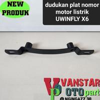 Gambar dudukan plat nomor depan motor listrik UWINFLY X6 dari SanjayaAbadiii undefined 2 Tokopedia