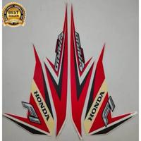 Gambar Stiker Striping List Body Motor Honda Vario Techno 125 2015 Hitam Grey - Merah dari TwinRR Striping Motor undefined 5 Tokopedia