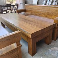 Gambar set kursi tamu kayu jati tebal dari arisfurniturejepara undefined 4 Tokopedia