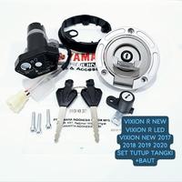 Gambar KUNCI KONTAK VIXION R NEW LED VIXION NEW 2017 2018 2019 2020 SET TUTUP TANGKI BAUT KUNCI JOK YAMAHA BK8 3C1 ASSY dari VanMotor undefined 1 Tokopedia