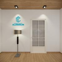 Gambar [Kargo] Pintu Kaca Tipe P109 List Ornamen Lawang Rumah Aluminium Fullset L 90 X T 210 90x210 0,9 0.9 2,1 2.1 M 90 210 90x210 Cm Gerbang Wc Almunium Door Toilet Alminium Anti Karat Karatan Jamur Jamuran Rayap Elegan Interior Design Modern Rds5 - BLACK, KANAN DARI LUAR dari sentontime undefined 4 Tokopedia