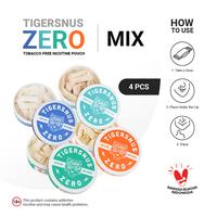 Gambar Tigersnus Zero 16 mg/g Mix all flavor 4 cans dari TigerSnus BALI undefined 1 Tokopedia