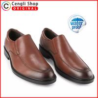 Gambar HUSH PUPPIES SEPATU KULIT PRIA KERJA KANTOR BRANDED ORIGINAL ASLI ORI WATERPROOF COKLAT BROWN HM16 dari Cengli Shop ID undefined 1 Tokopedia