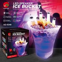 Gambar Wine Bucket Premium With LED, Bluetooth, Music and Speaker, Botol Bucket Kafe Lampu LED Ada Musik Lagu dan Karaoke Tahan Banting Tahan Air / Wadah Botol atau Es Bucket Ada Lampu LED Warna Warni 5 Liter Bahan Premium Ada Bluetooth Dan Bisa Buka Musik Lagu dari JSHOPPE KIDS STORE undefined 5 Tokopedia