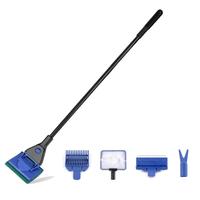 Gambar Pembersih Aquarium 5 in 1 Tongkat Cleaner Alat Pembersih Kaca Scraper Aquascape dari Easyonlineshopp undefined 3 Tokopedia