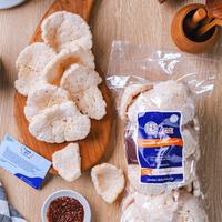 Gambar Kemplang Oven Cumi Asli Belinyu Bangka Krupuk Oven Tanpa Minyak Halal dari Tiara Snacks Bangka undefined 3 Tokopedia
